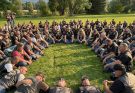 Police Thought It Was Just a Simple Memorial When Hundreds of Bikers Refused to Leave an Empty Space in the Grass for Two Days — Unaware They Were Following a 34-Year-Old Promise That Would Lead Them to a Secret Hidden Deep in the Mountains